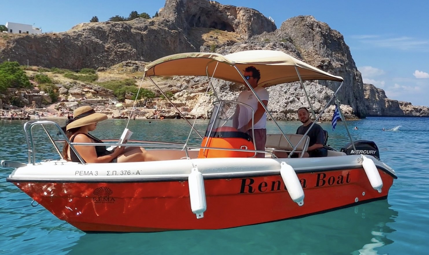 Poseidon Blue Water 480 private motorboat